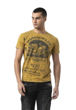 Cipo & Baxx T-shirt CT813 mustard