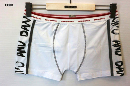 Cipo & Baxx boxer alsó CX103 white