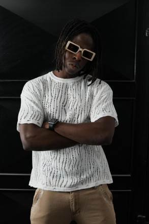 Tričko Lagos oversize white