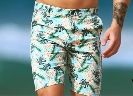 Chino floral shorts AUSSIE