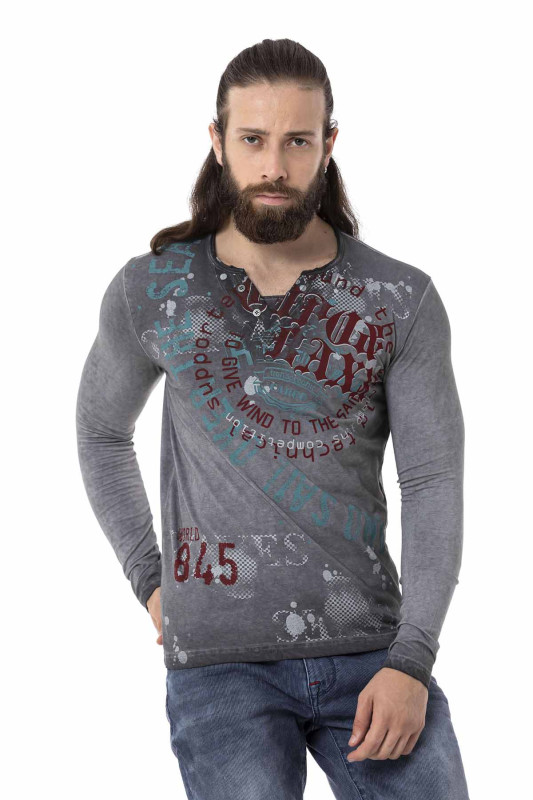 Cipo & Baxx sweatshirt CL512 grey