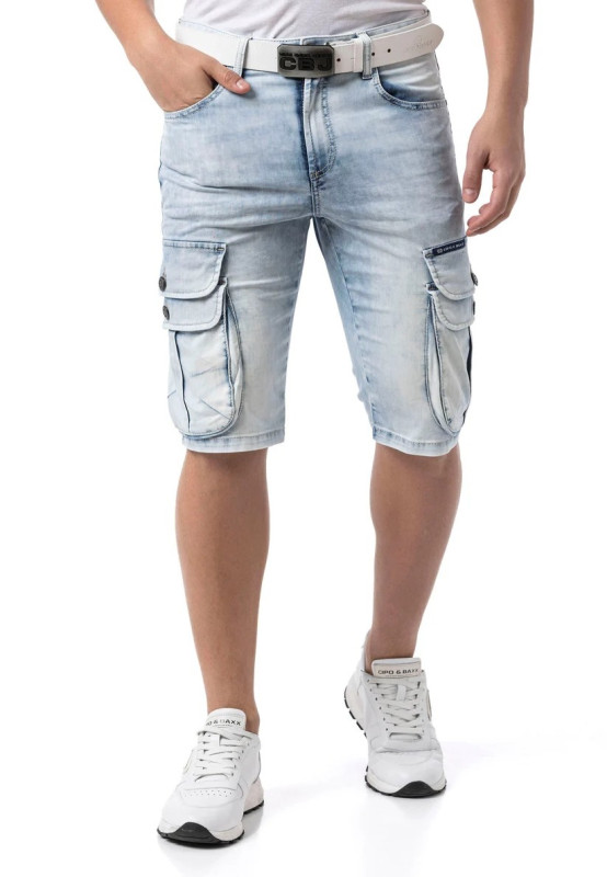 Cipo & Baxx kraťasy CK306 ice blue