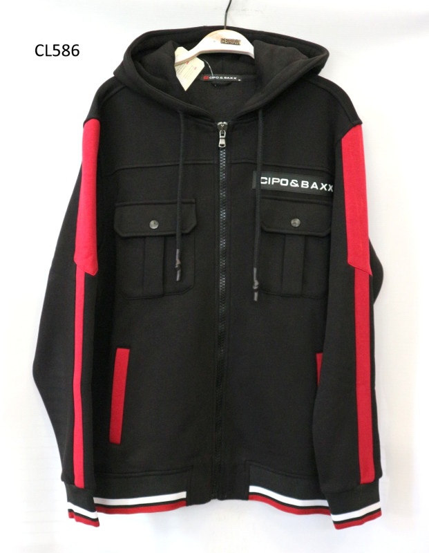  Mikina Cipo & Baxx CL586 black