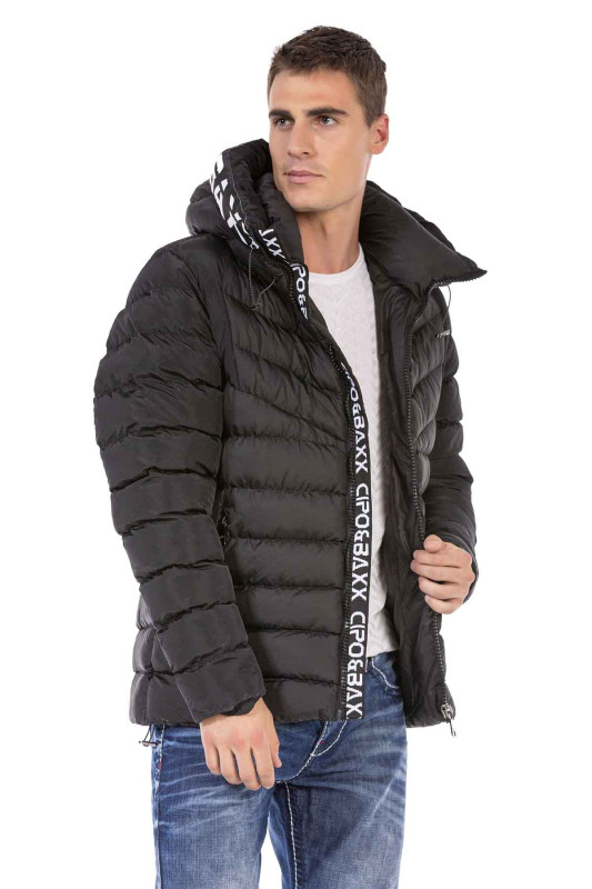 Cipo & Baxx jacket CM185 black Cipo & Baxx jacket CM185 black