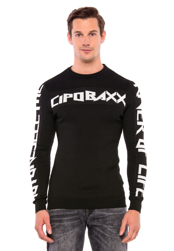 Cipo & Baxx felső CP201black